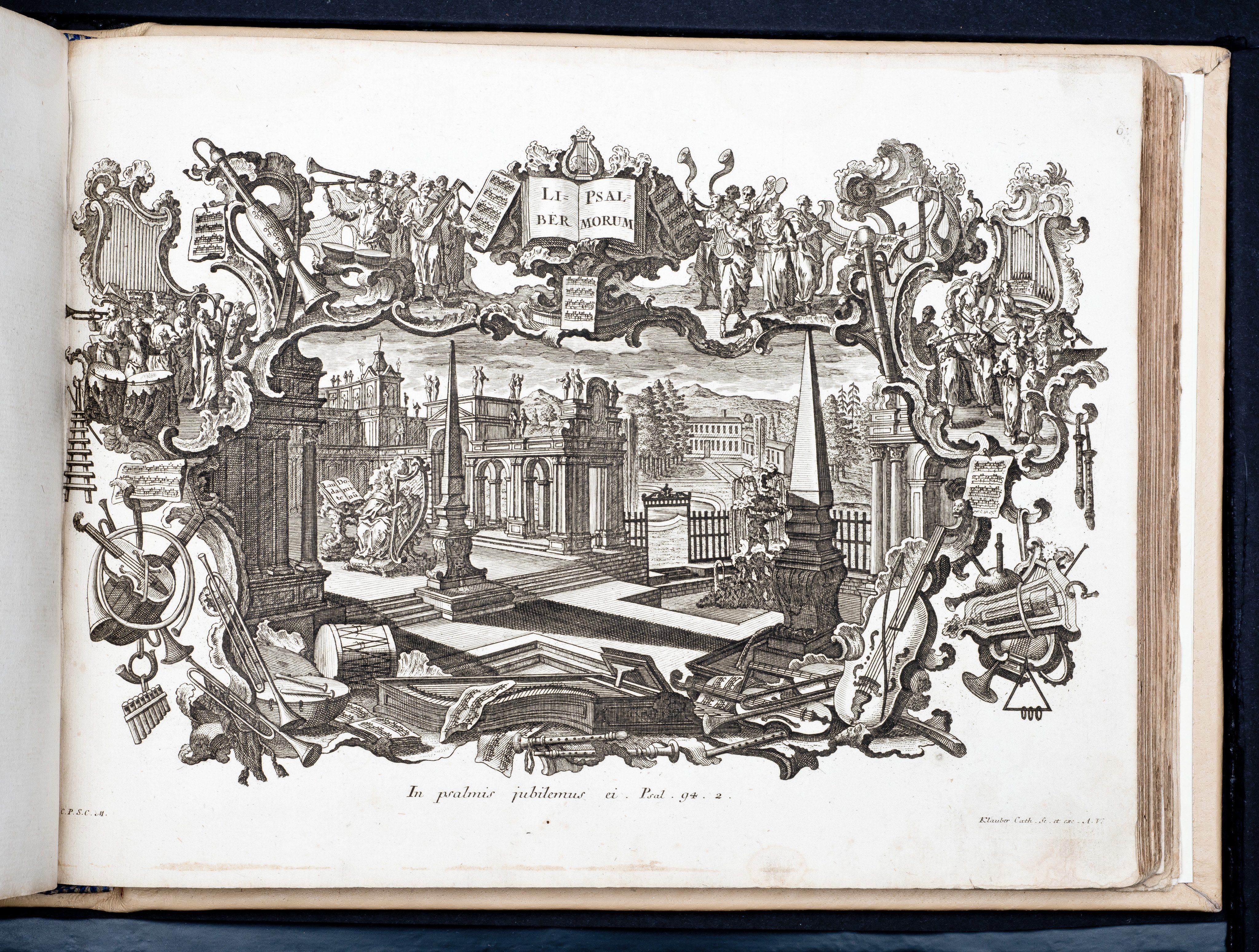 Historiae Biblicae Veteris et Novi Testamenti, Augsburg 1748.Księga wydana in folio złożona ze 100 ilustracji miedziorytniczych, wykonanych przez augsburskich grawerów, braci Józefa Sebastiana (1700-1768) Jana Baptystę (1712-1787) Klauberów, według obrazów augsburskiego malarza Johana Adama Stokmana (1720-1783). Miedzioryty z tego wydania stały się ikonograficznym wzornikiem dla malarzy i rytowników w całej Europie. Wydanie rzadkie, pełnego w polskich kolekcjach brak. Na rynku antykwarycznym pojawiają się pojedyncze ryciny. Egzemplarz kompletnySygnatura - MKDU-42859; SD-617